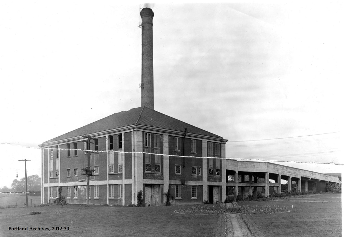 Guilds Lake incinerator circa 1920