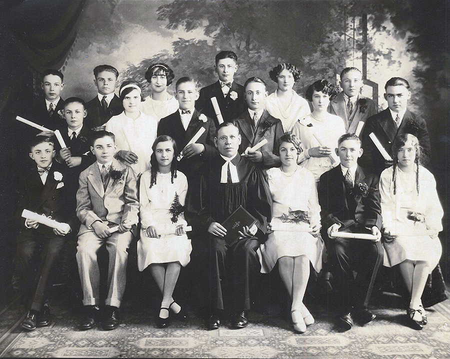St. Pauls Evangelical and Reformed Church Confirmation Class of 1927