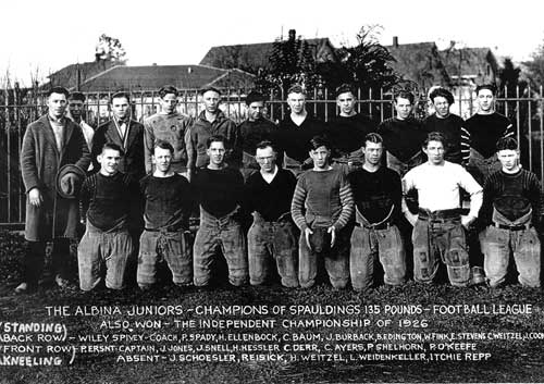 Albina Juniors Football Team 1926