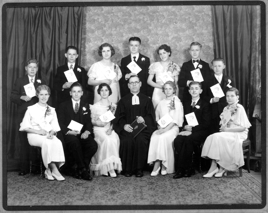 St. Pauls Evangelical and Reformed Church Confirmation Class of 1933