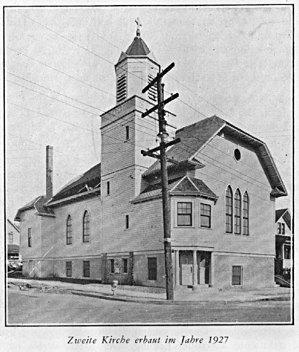 Second German Congregational Church in 1927