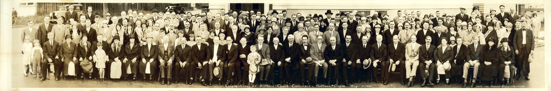 Congregational Evangelical Brethren Conference held in Portland on May 18, 1930.