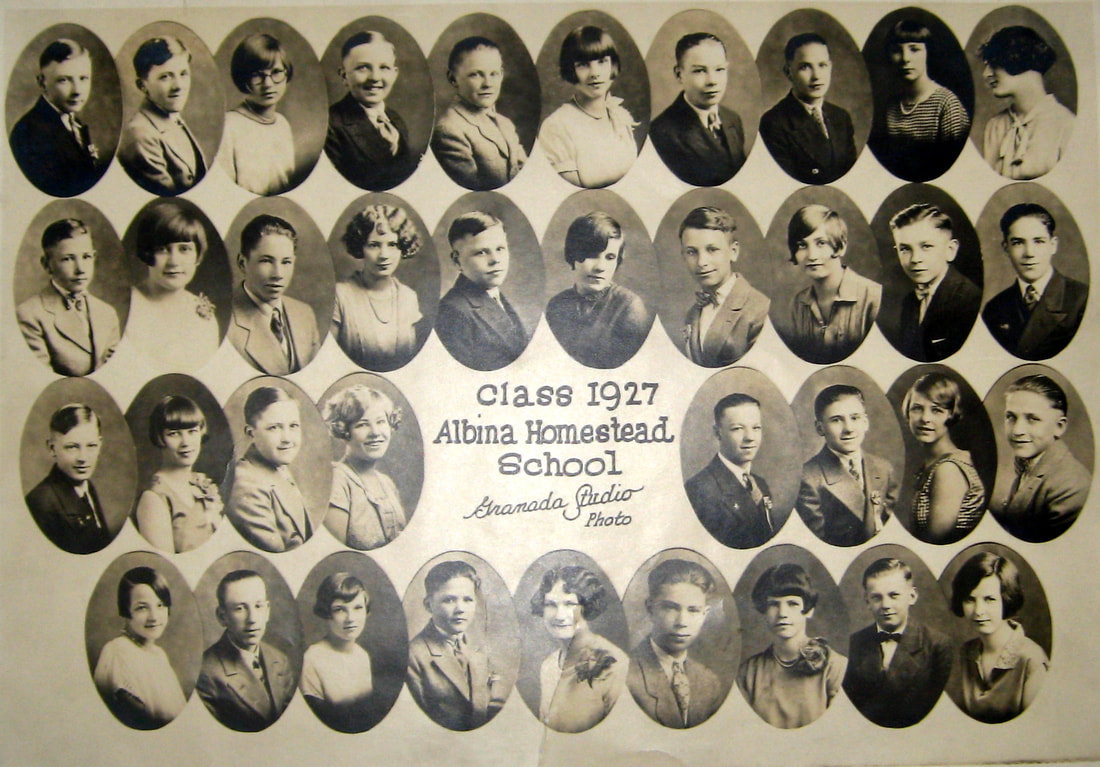 Albina Homestead School Class of 1927