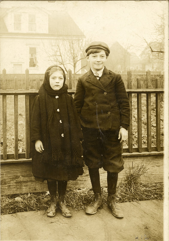 Helen and William Gabel circa 1908 in Portland. 