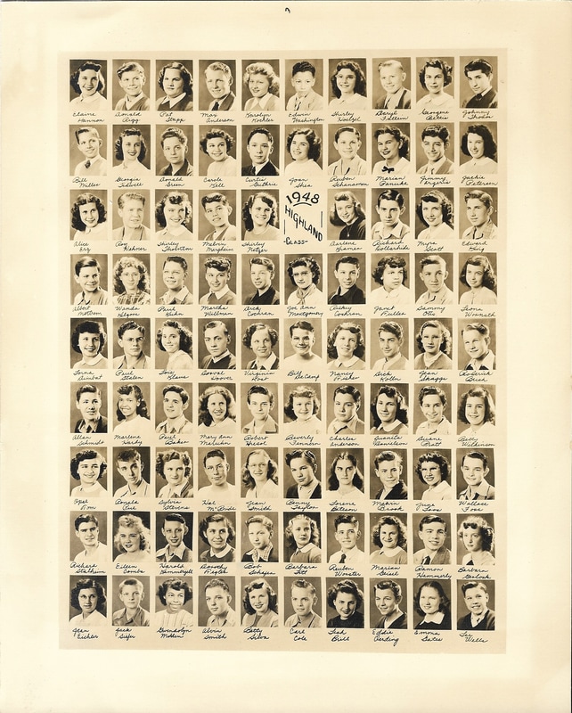 Highland School Class of 1948