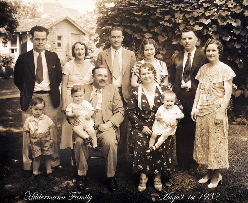 Hildermann family in 1932