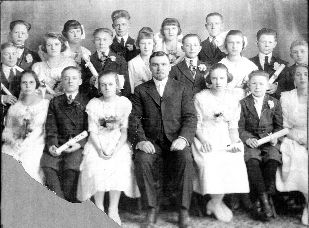ond German Congregational Church Confirmation Class of March 20, 1921