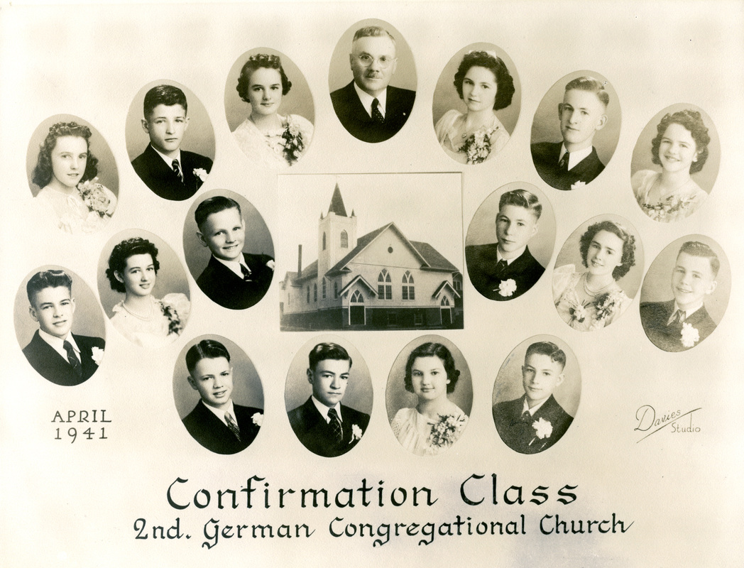 Second German Congregational Church Confirmation Class of 1941