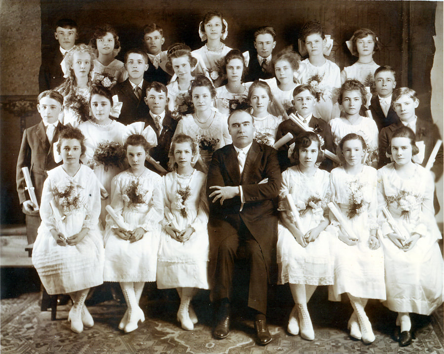 Zion German Congregational Church Confirmation Class of 1919