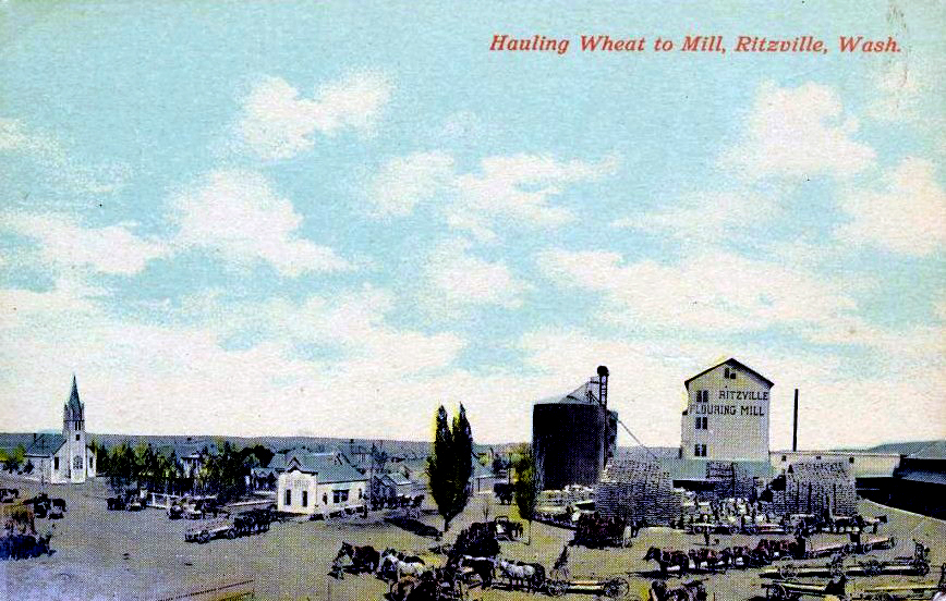 Ritzville, Washington postcard
