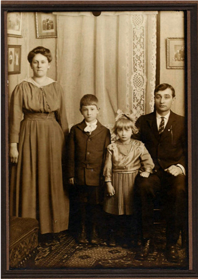 John and Elizabeth Weber family