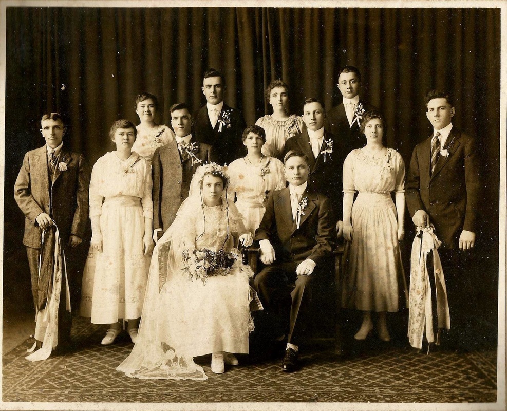 Volga German wedding 1917