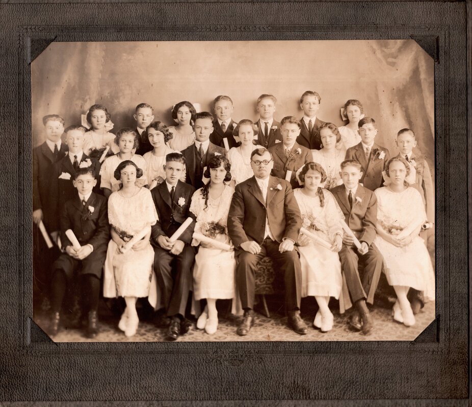 Second German Congregational Church Confirmation Class of March 25, 1923