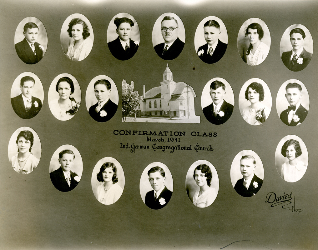 Second German Congregational Church Confirmation Class of 1931