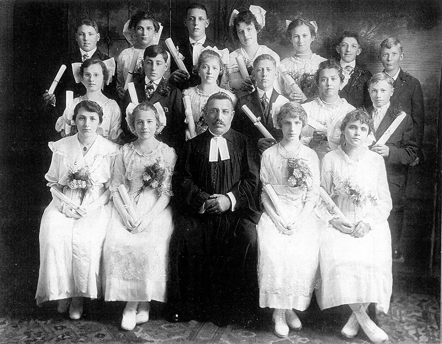 St. Paul's Evangelical and Reformed Church Confirmation Class of 1917