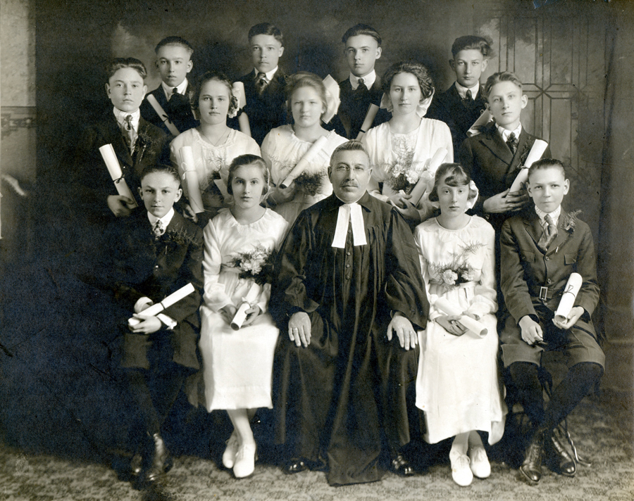 St. Pauls Evangelical and Reformed Confirmation Class of 1914
