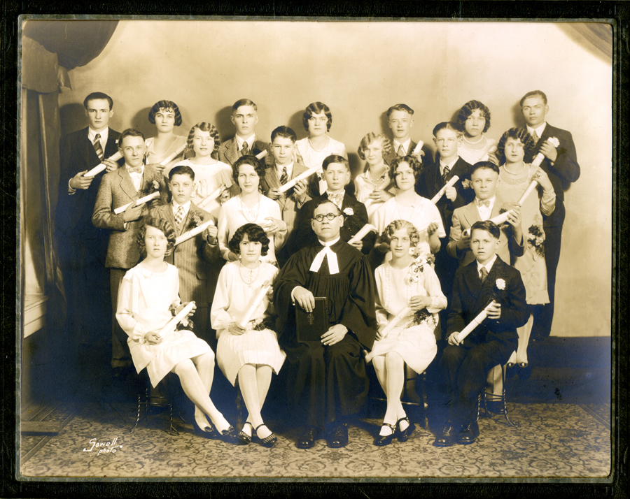 St. Pauls Evangelical and Reformed Church Confirmation Class of 1929