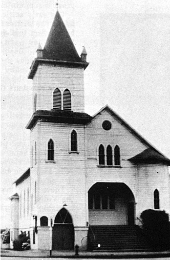 The Ebenezer German Congregational Church at NE 7th and Stanton was completed in 1904 under the leadership of Rev. Hopp.