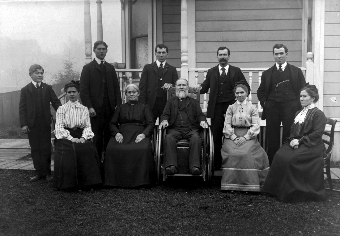 Heinrich Helser family in Portland