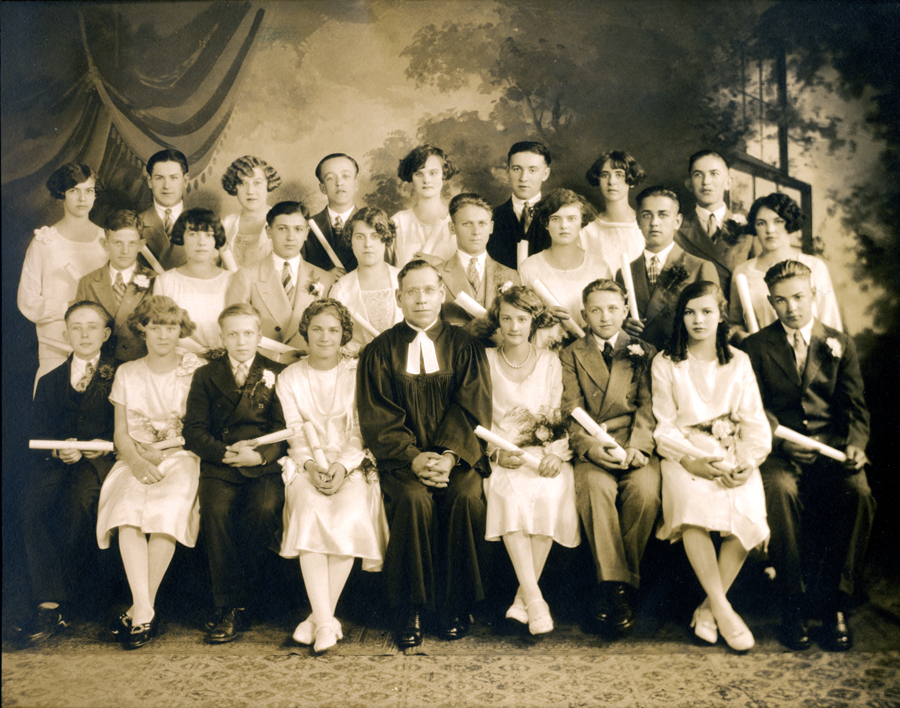 St. Pauls Evangelical and Reformed Church Confirmation Class of 1924