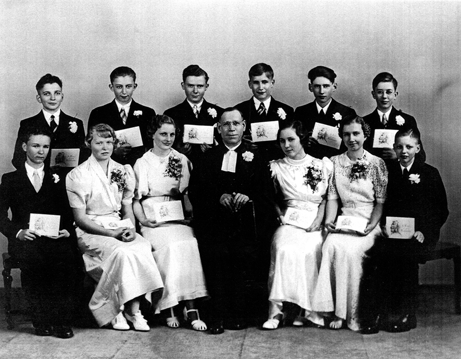 St. Pauls Evangelical and Reformed Church Confirmation Class of 1937
