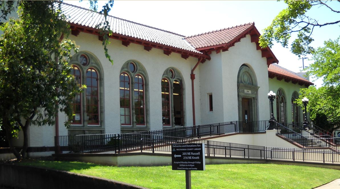 Albina branch library. Source: Building on History Blog 