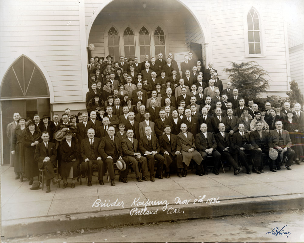 Brüder Konferenz November 8th 1936 in Portland, Oregon