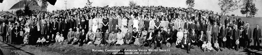 National Convention of the Volga Relief Society in Portland, Oregon. 