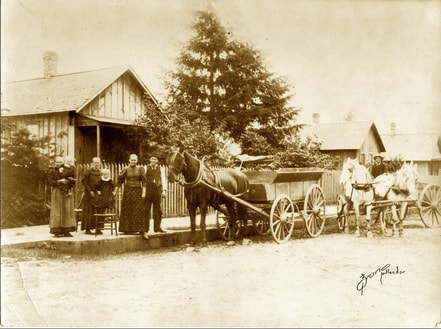 Volga German family in Portland, Oregon