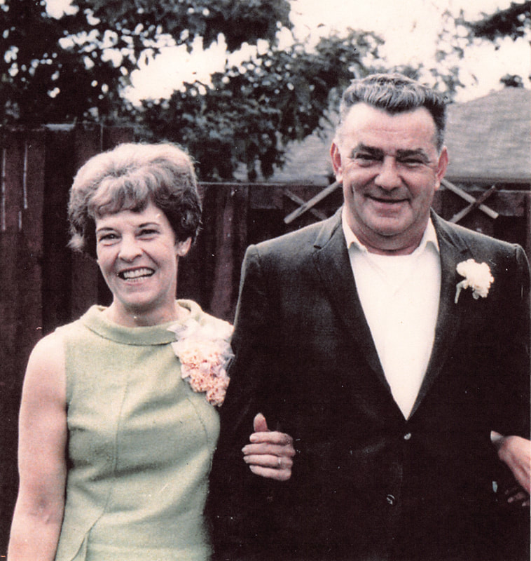 Leona Mae Freauff Hohnstein and George Jack Hohnstein on August 25, 1968. Photograph courtesy of Georgia Hohnstein Conway.
