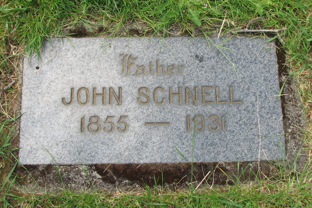 John Schnell headstone