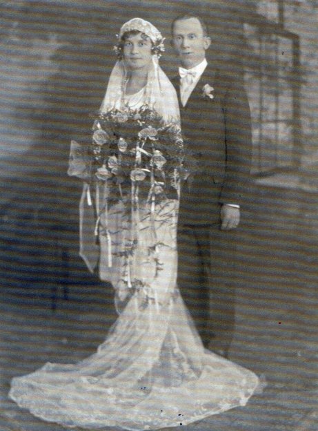 Wedding of Jack Hein and Katherine Bihn circa 1922