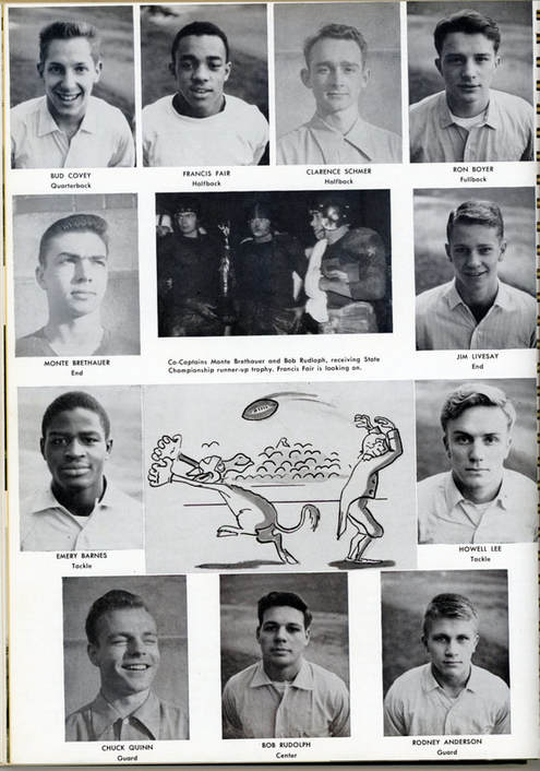 Monte Brethauer - Jefferson High School football team 1948-1949