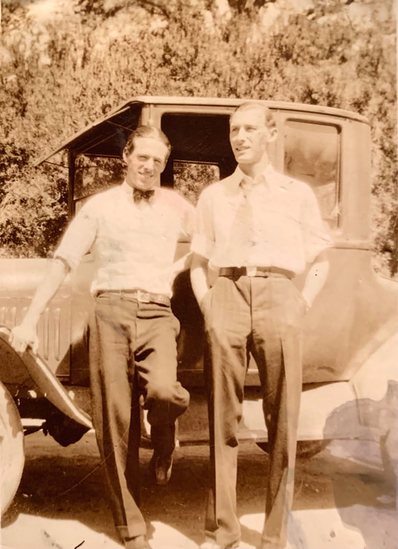 Robert and Jack Lind, 1930. Source: Kathleen Keller.