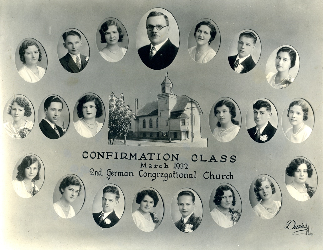 Second German Congregational Church Confirmation Class of March 20, 1932