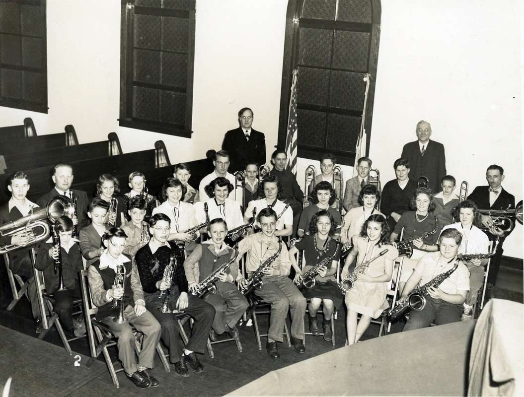 Second German Church Band circa 1945