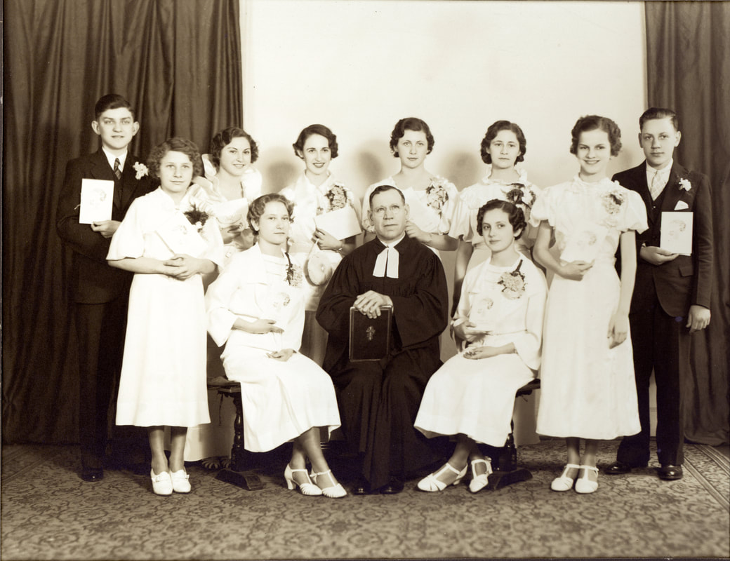 St. Pauls Evangelical and Reformed Church Confirmation Class of 1936