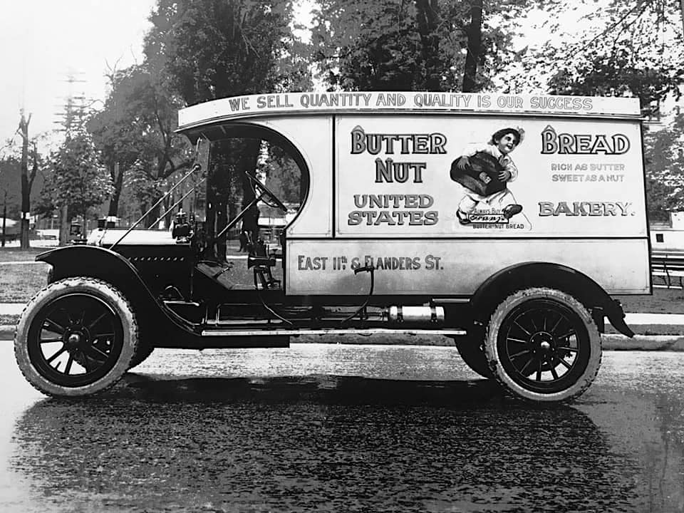 United States Bakery delivery truck. 