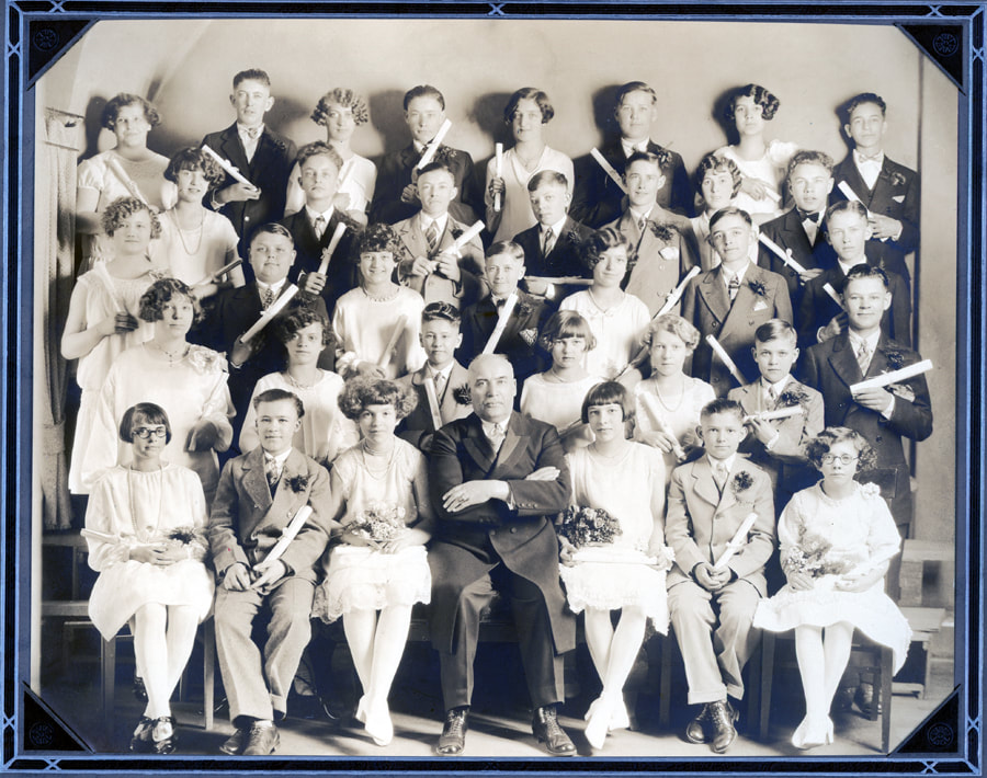 Zion German Congregational Church Confirmation Class of 1927